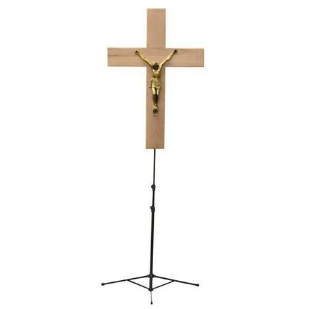 AFS Double Sided Cross/Crucifix Combo - Walnut 72138